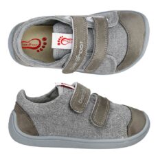 sneakers gris bar3foot calzado respetuoso deportivas respetuosas calzado infantil zapatos niño zapatos niña