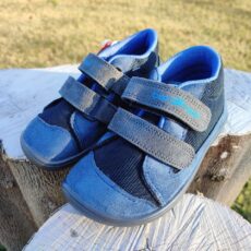 botines azul bar3foot calzado respetuoso zapatos infantiles zapatos niño zapatos niña suela flexible primeros pasos