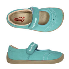 Bar3foot Respectful Mary Janes Turquoise