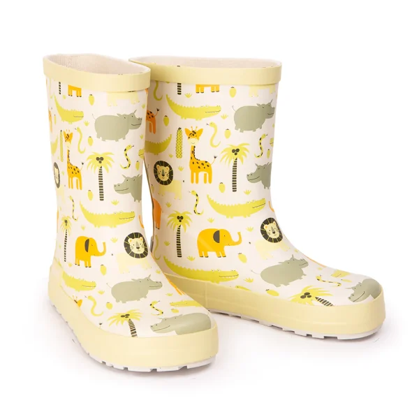 Koel4Kids Barefoot Rain Boots Jungle