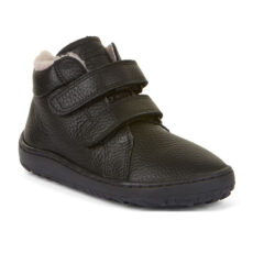 Froddo Barefoot Winter Booties Black Water-Repellent Barefoot Shoes Adult Booties