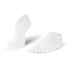 Knitido Essentials Sneaker Blanco calcetines de dedos