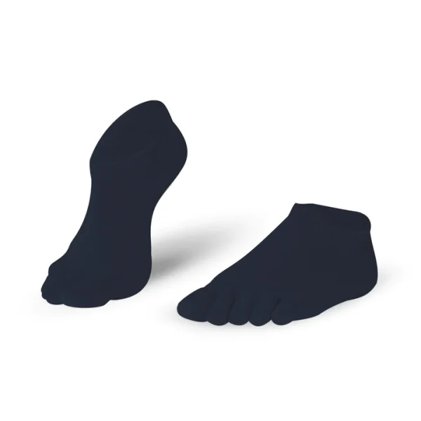 Knitido Essentials Sneaker Black calcetines de dedos