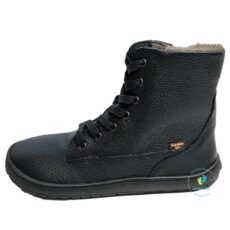 Froddo Barefoot Boots Laces Tex Black Waterproof boots barefoot shoes