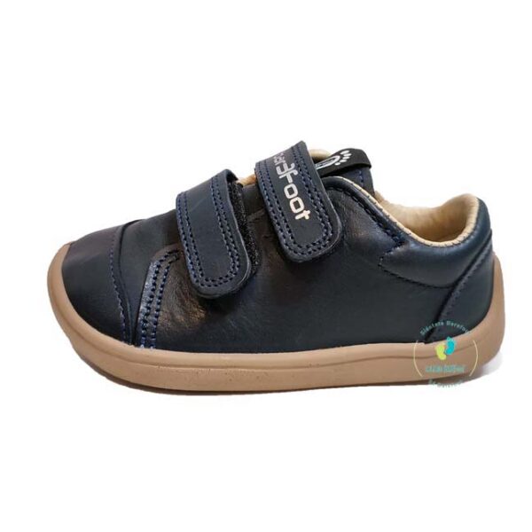 Bar3foot Sneakers Piel marino Barefoot shoes Calzado respetuoso infantil