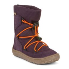 Froddo Barefoot TEX TRACK WOOL purple barefoot winter boots