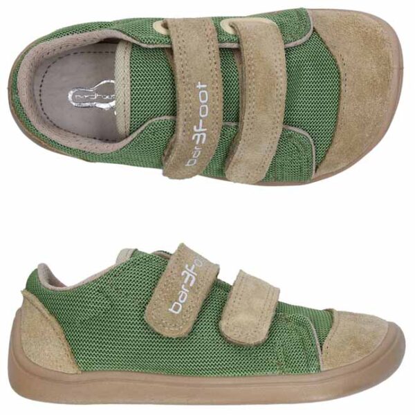 Bar3foot Sneakers Verde Hidrofóbico calzado respetuoso barefoot shoes