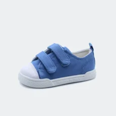 Blanditos Sapatilhas de Lona Melão Azul sapatos primeiros passos calçado respeitoso infantil