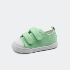 Blanditos Zapatillas de Lona Melón Verde zapatos primeros pasos calzado respetuoso infantil