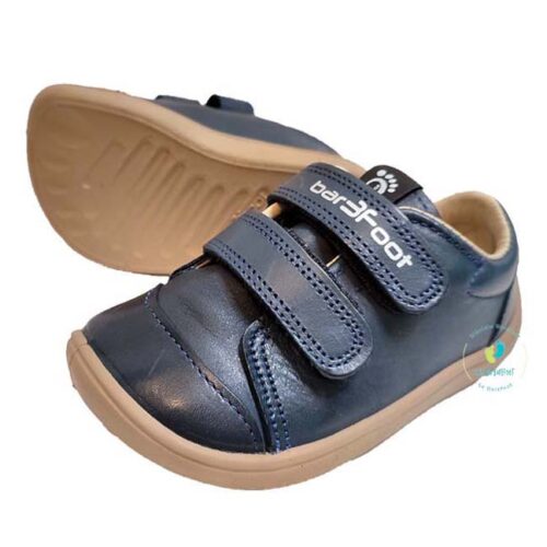 Bar3foot Sneakers Piel marino Barefoot shoes Calzado respetuoso infantil